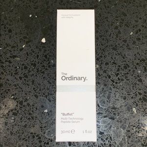The Ordinary “buffet” serum.